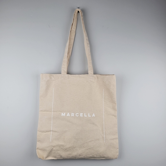 Marcella Cotton Tote Bag NWOT 14.5" X 15‎ - Picture 1 of 7